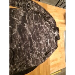 mens huk long sleeve shirt xl